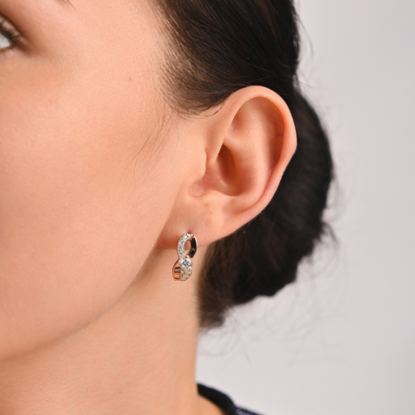 Серебряный гарнитур с напайками из золота