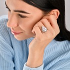 Срібний гарнітур з золотом