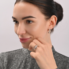 Набор из серебра 925 пробы и золота 375 пробы