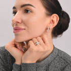 Набор из серебра 925 пробы и золота 375 пробы