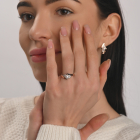 Серебряный гарнитур с жемчугом