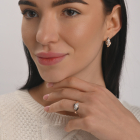 Серебряный гарнитур с жемчугом