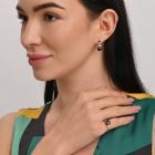 Серебряное кольцо с жемчугом