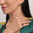 Серебряное кольцо с жемчугом