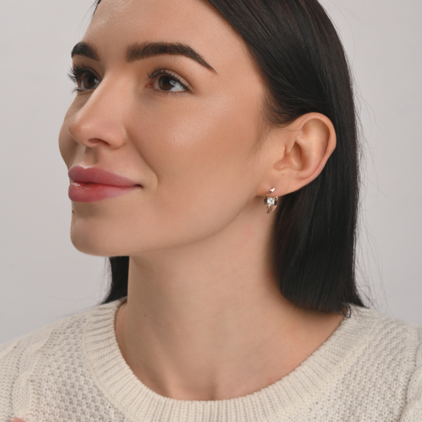 Серебряные серьги