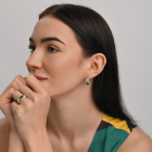 Срібні сережки