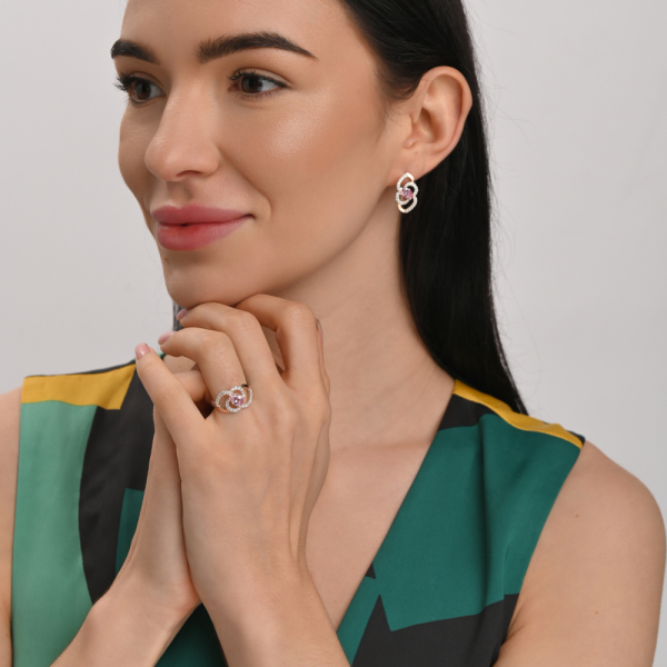 Серебряный гарнитур