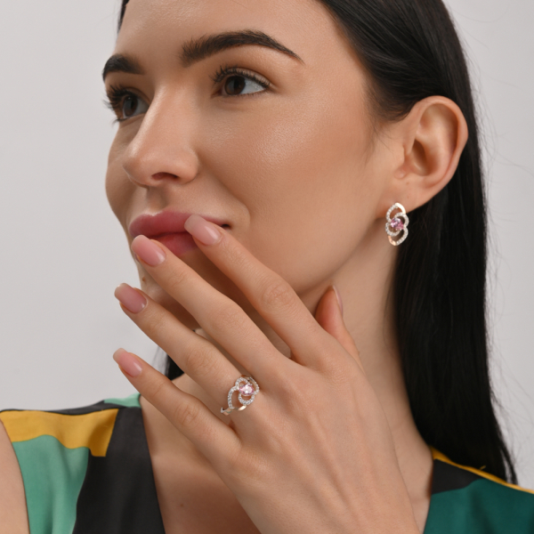 Серебряный гарнитур