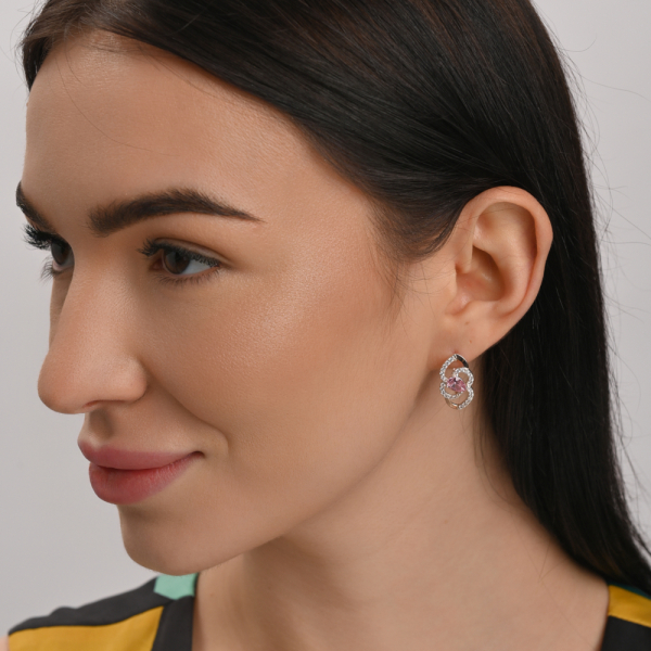 Серебряные серьги