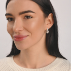 Набор из серебра с золотом