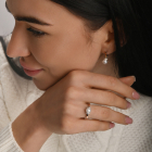 Серебряный гарнитур с золотом