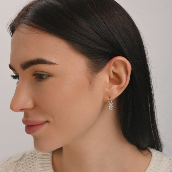 Серебряный гарнитур с золотом