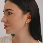 Серебряный гарнитур с золотом