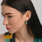 Серебряный гарнитур с золотыми накладками