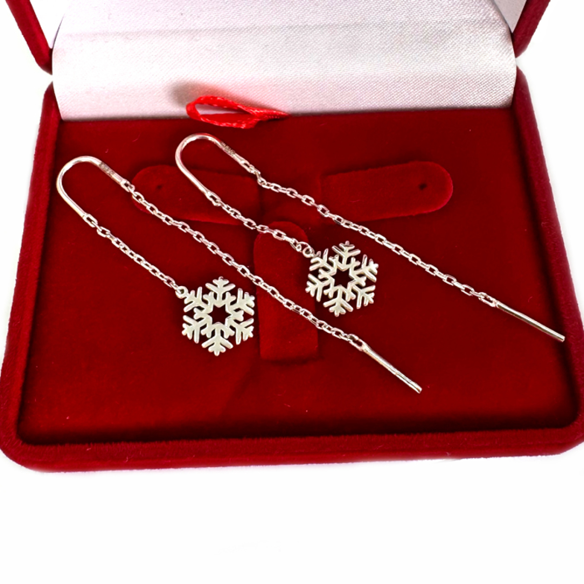 Срібні сережки-протяжки, 3023с