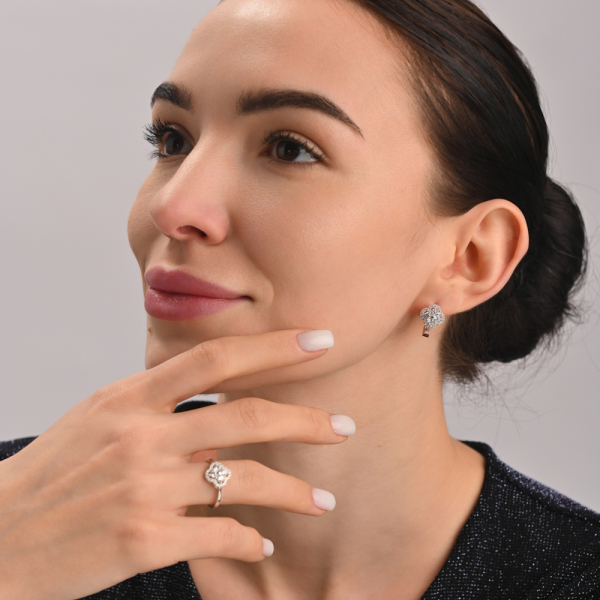 Серебряное кольцо  