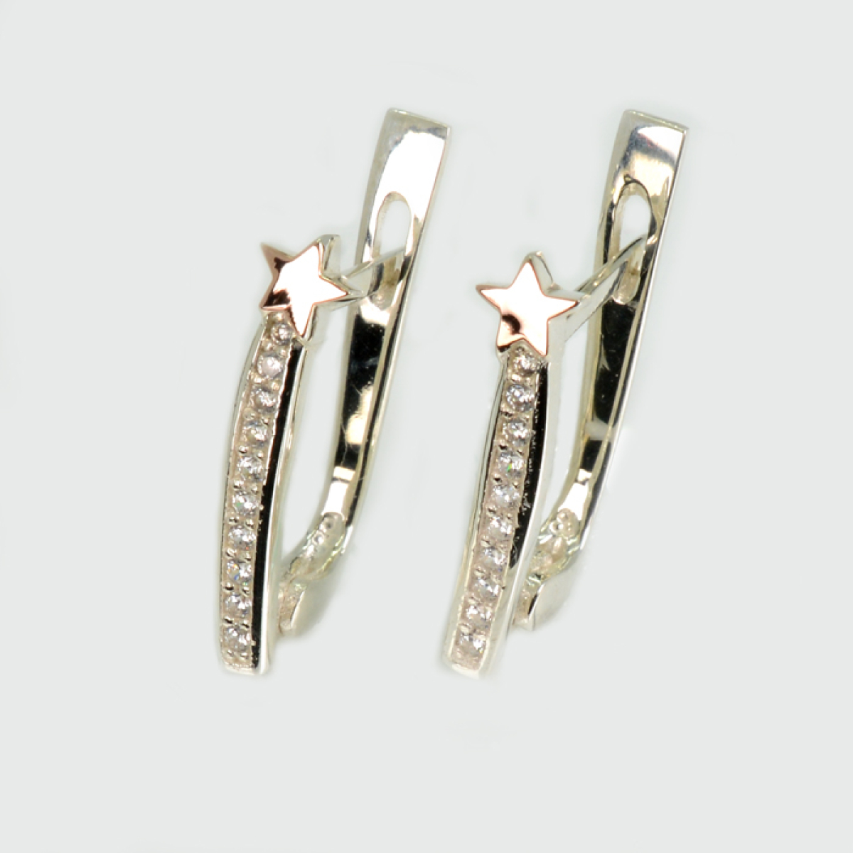 Срібні сережки