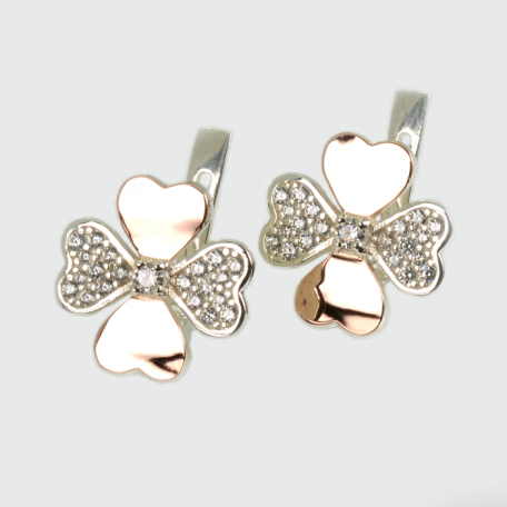 Срібні сережки