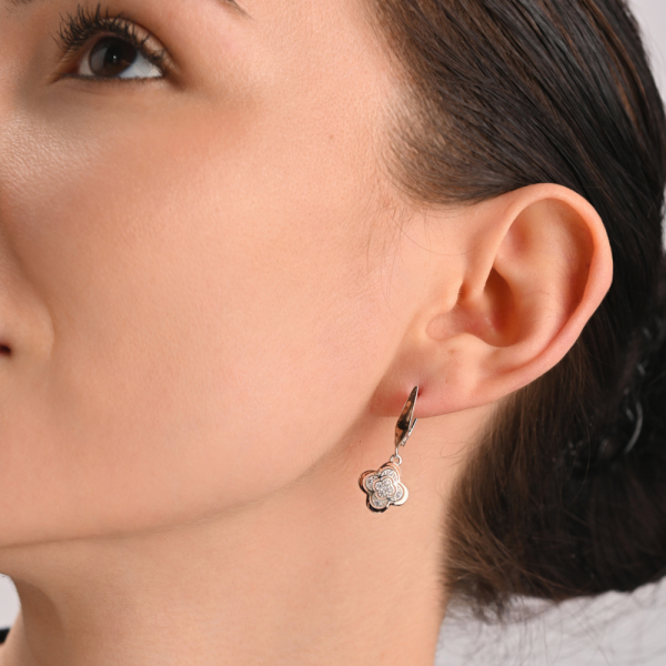 Срібні сережки