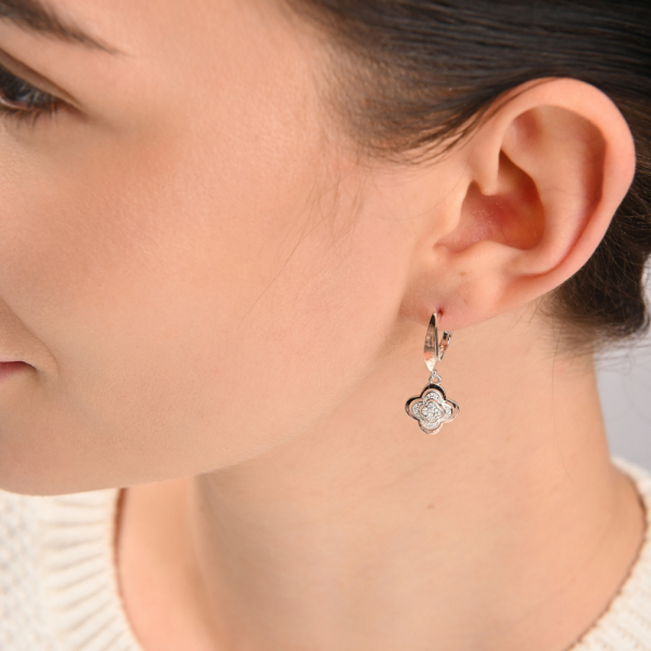 Срібні сережки