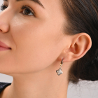 Срібні сережки