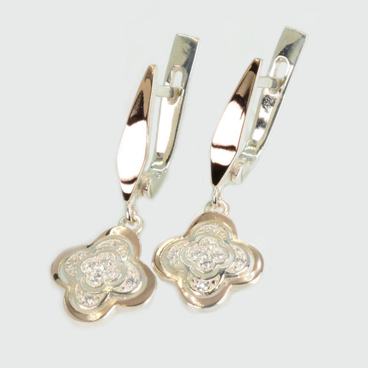 Срібні сережки