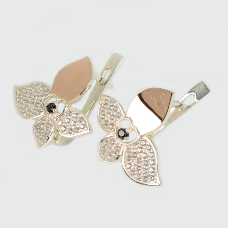 Срібні сережки