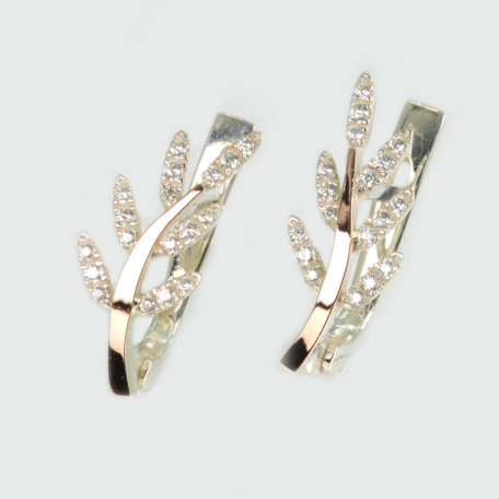 Срібні сережки