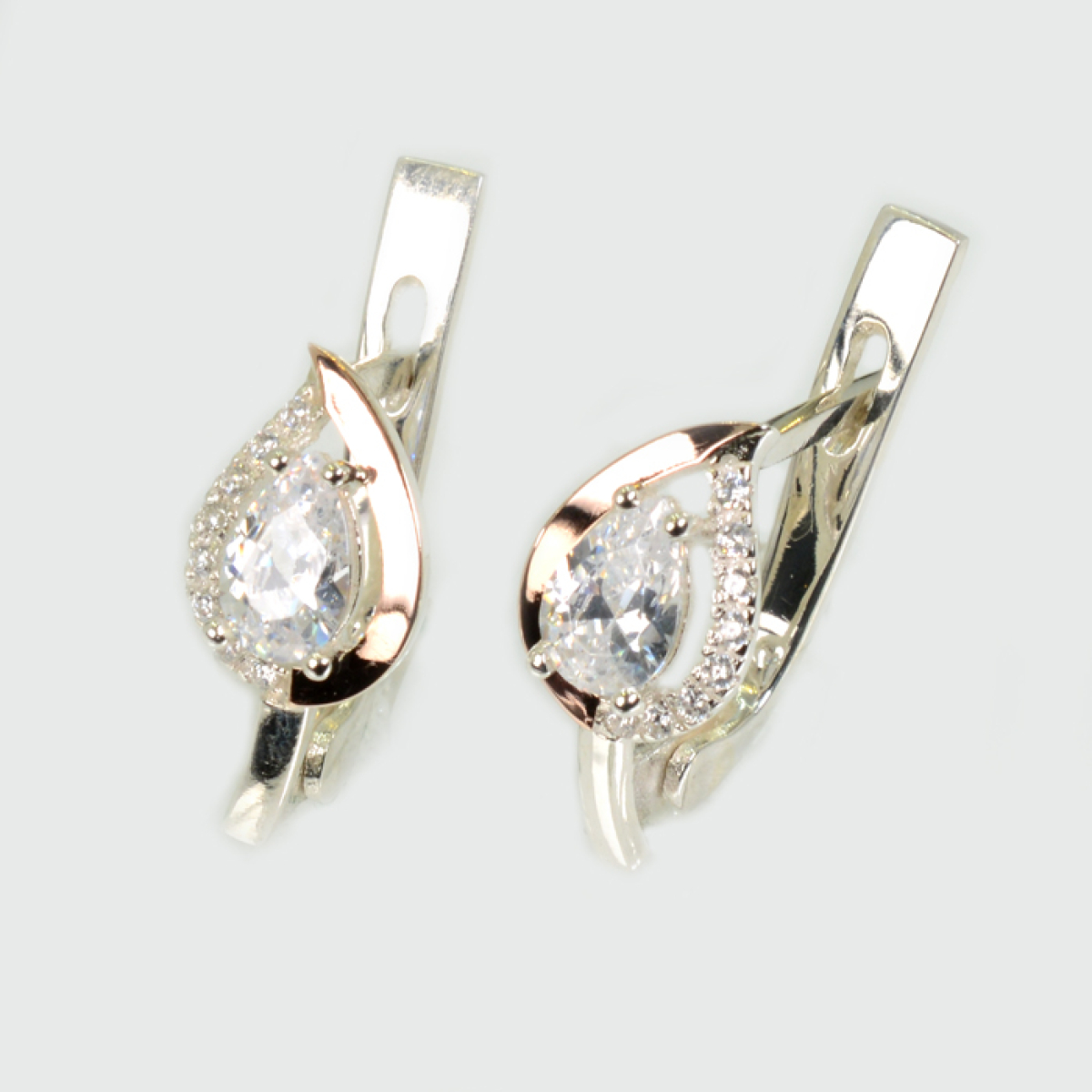 Срібні сережки