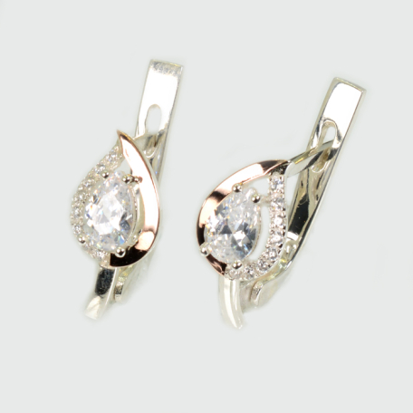 Срібні сережки