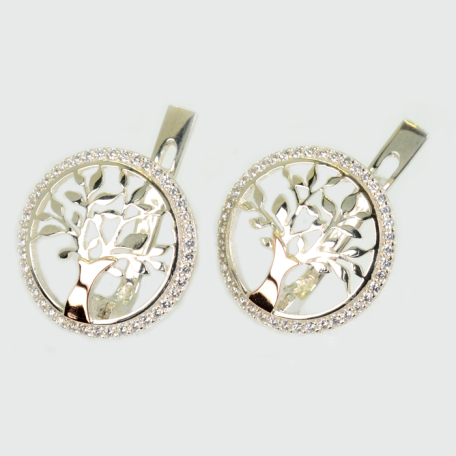 Срібні сережки