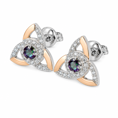 Серьги гвоздики из серебра
